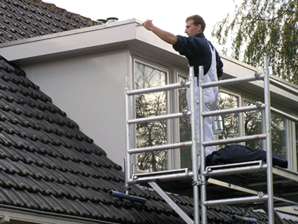 Veilig werken op het dak